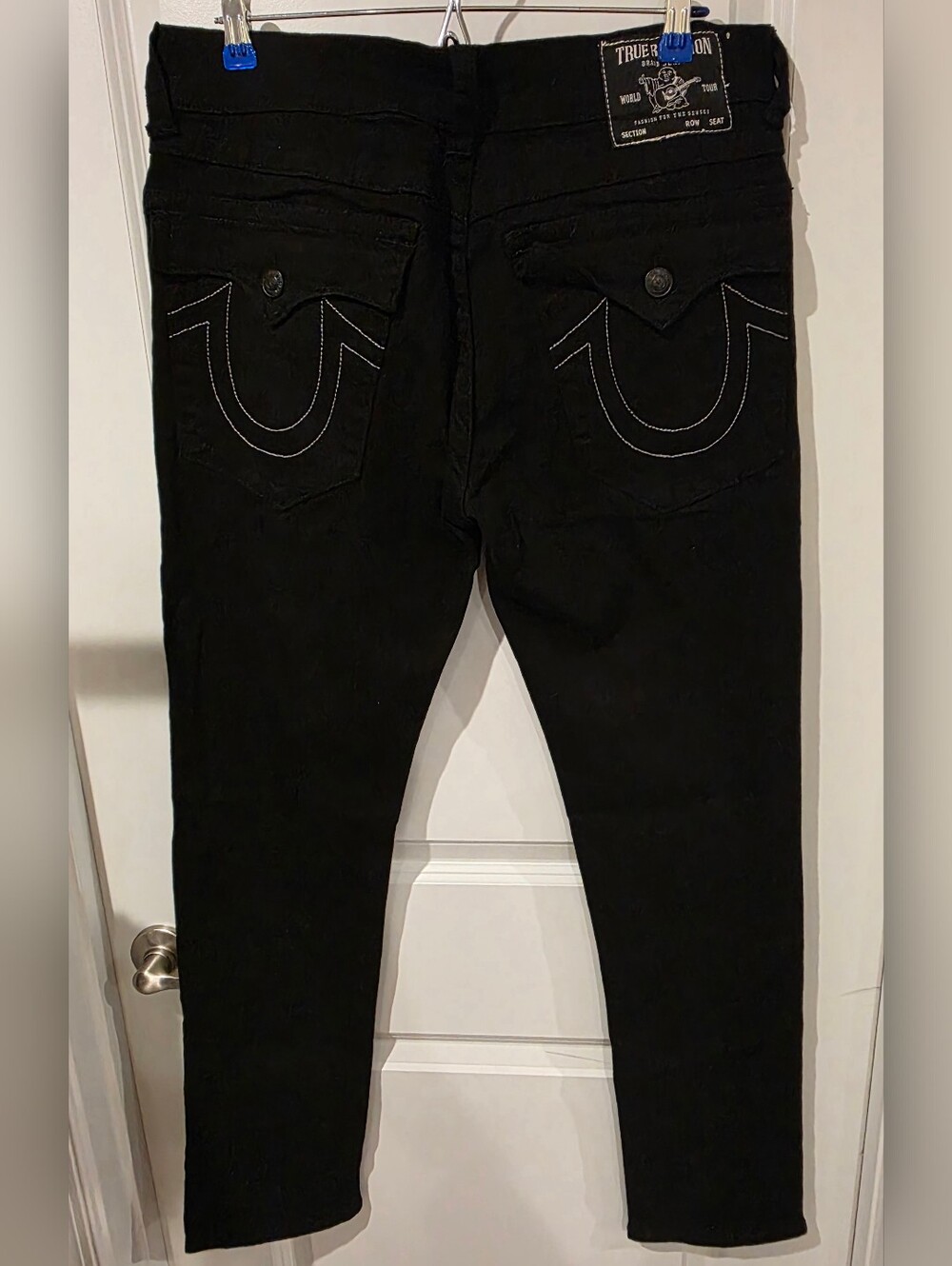 True Religion Rocco Relaxed Skinny with Signature Back Pockets